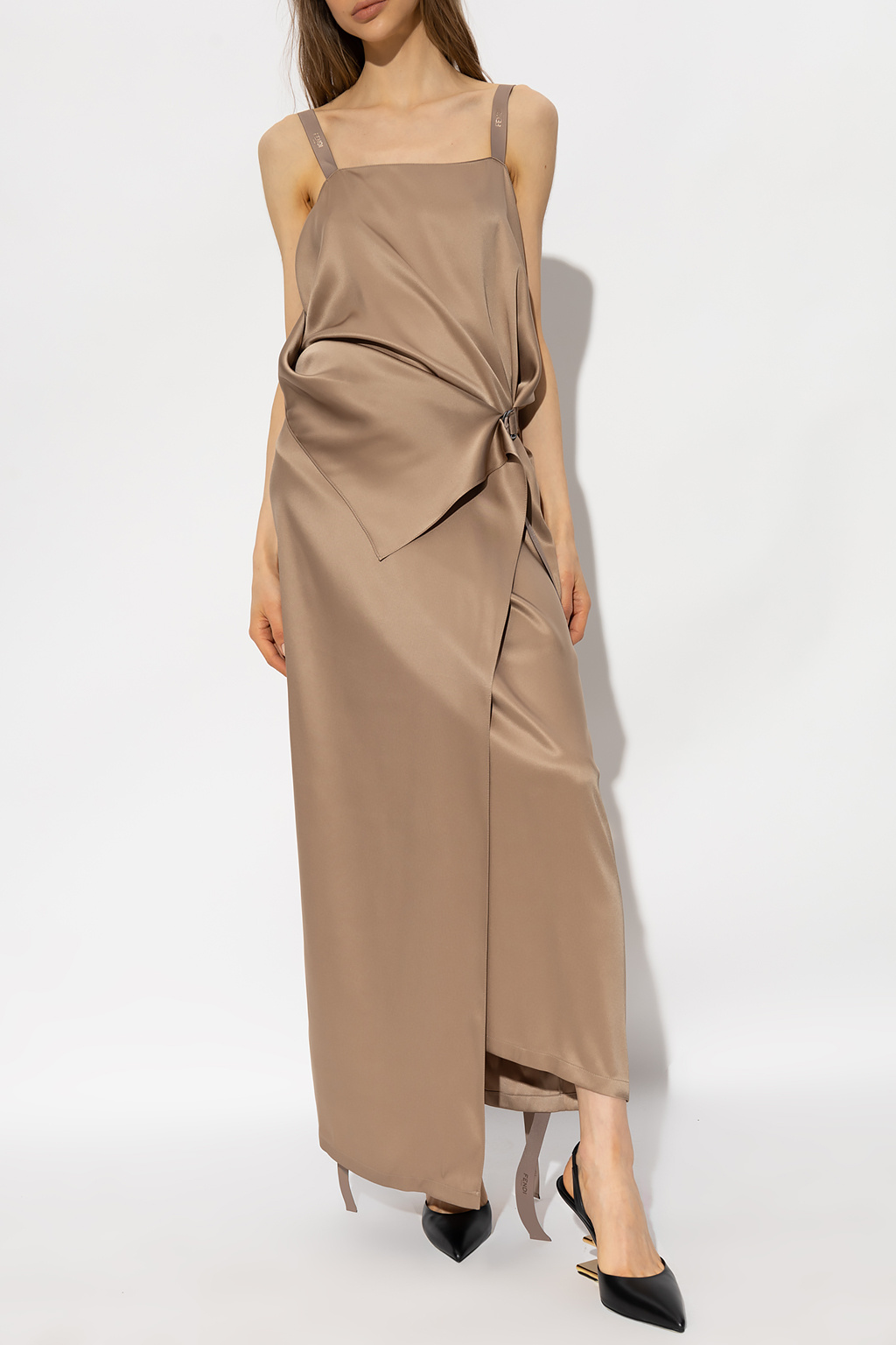 【関税&送料込】Fendi Printed Stretch Tulle Dress Fendi Printed Stretch Tulle Dress | italist
